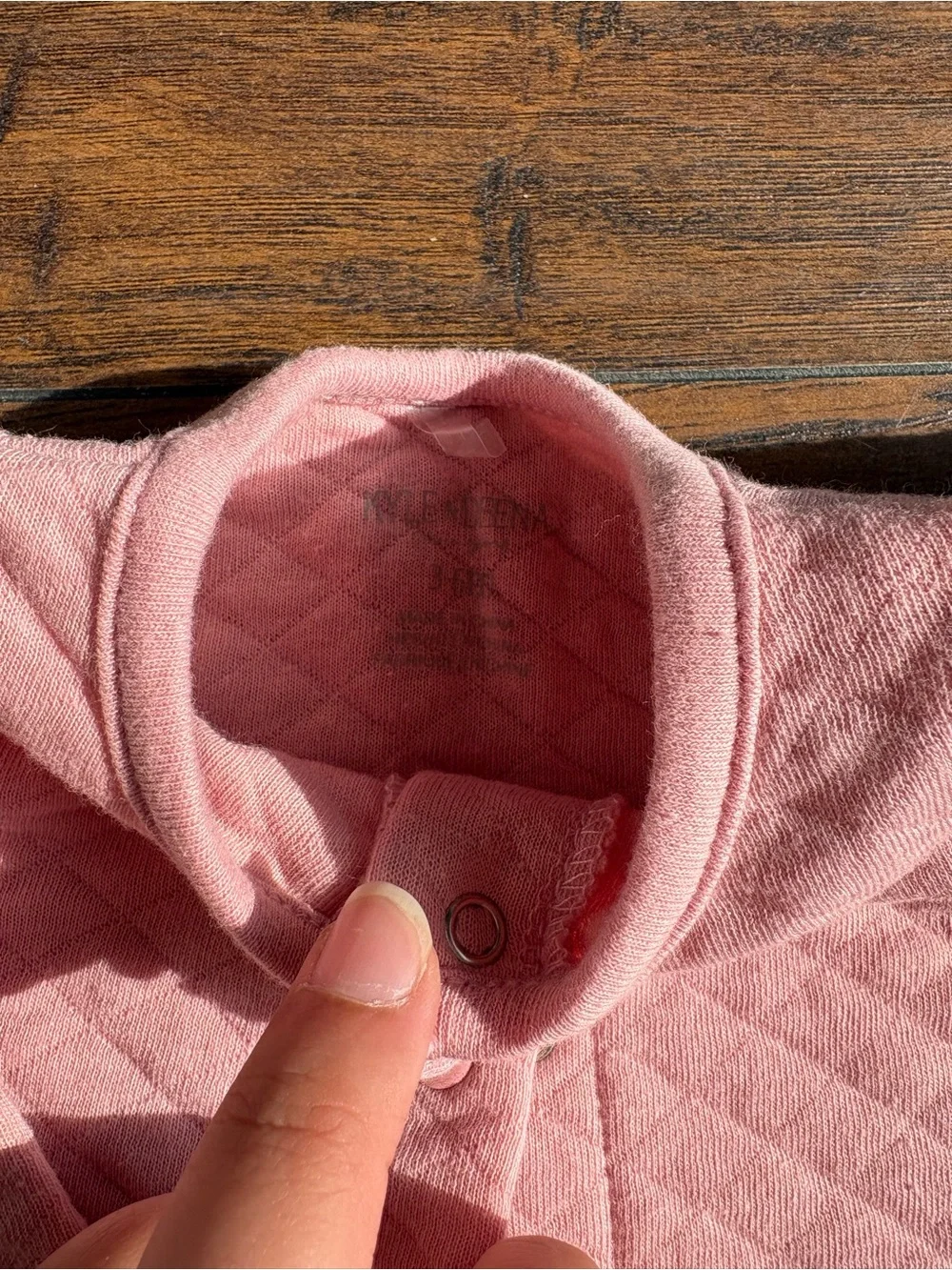 Kyle & Deena Pink Quilted Cardigan